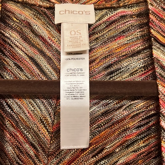 Chico’s Multi Colored Duster - Picture 3 of 3